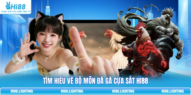 Tìm hiểu về bộ môn đá gà cựa sắt Hi88